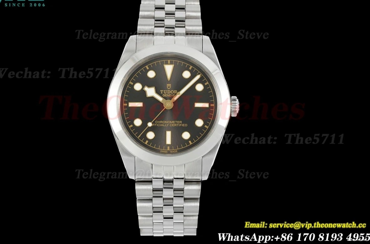 KRF 39mm Dot Black Anthracite SW200 SS SS Bay Heritage 0511
